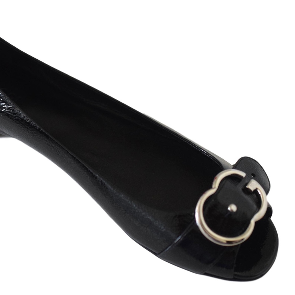 Gucci 370605 Women's Patent Leather Interlocking G